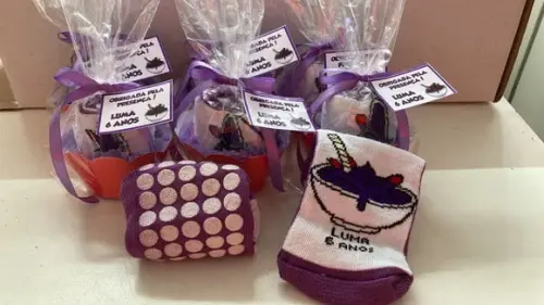 Meias Personalizadas - Açai