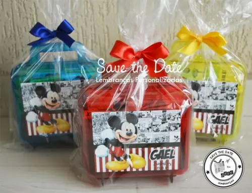 Maleta Acrílica Diversão - Mickey