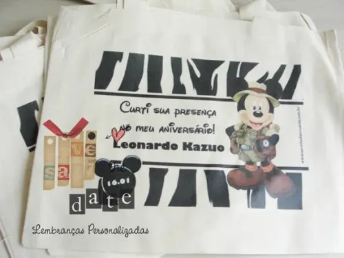 Ecobags - Mickey Safari