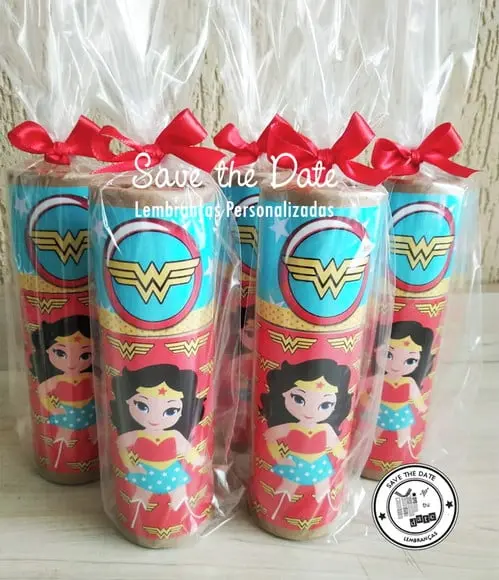 Tubo Kit de Pintura - Mulher Maravilha