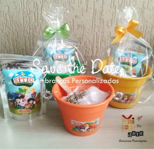 Kit Jardinagem - Sítio Pica Pau Amarelo
