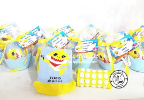Meias Personalizadas - Baby Shark