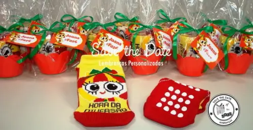 Meias Personalizadas - Sítio Pica Pau Amarelo