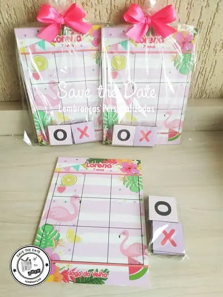 Jogo da Velha - Flamingos