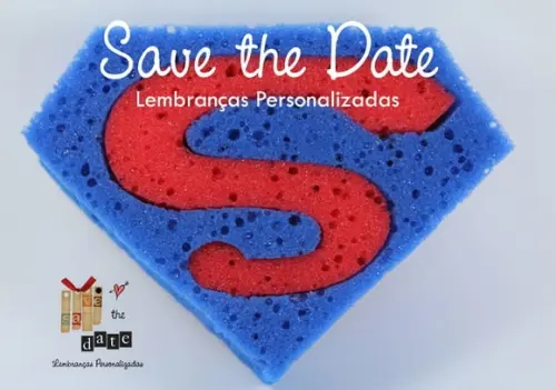 Esponja Banho - Super Homem