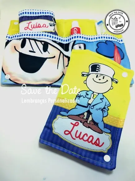 Kit Dental Luxo - Menino Maluquinho