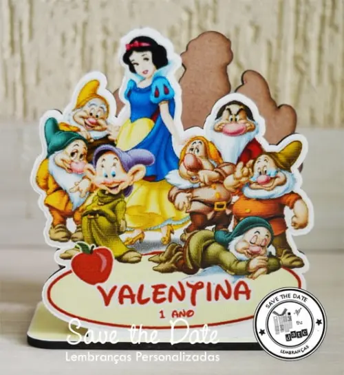 Porta Guardanapo MDF - Branca de Neve