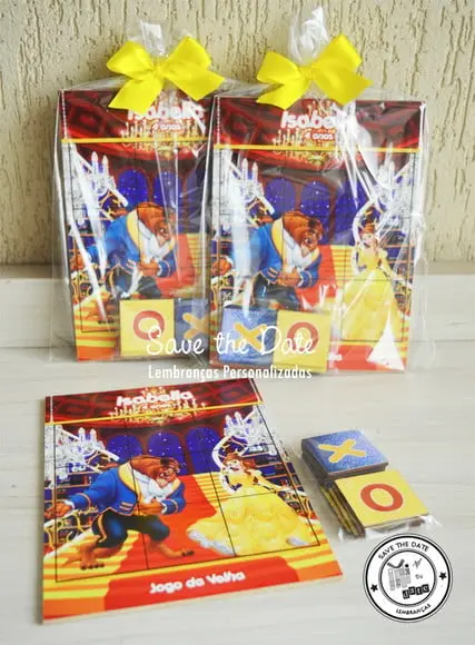 Jogo da Velha - Bela e Fera