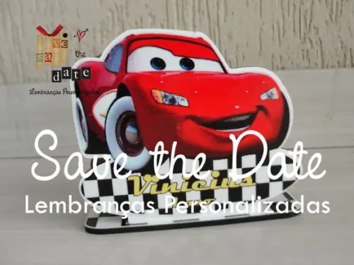 Porta Guardanapo MDF - Carros