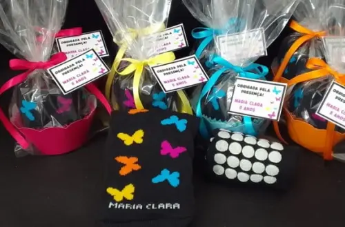 Meias Personalizadas - Borboletas