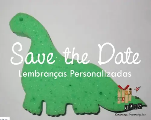 Esponja Banho - Dinossauros