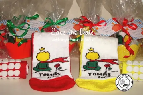 Meias Personalizadas - Pequeno Príncipe