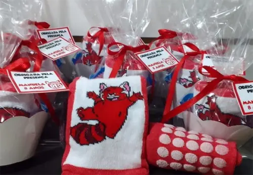 Meias Personalizadas - Turning Red