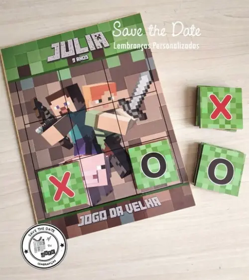 Jogo da Velha - Minecraft