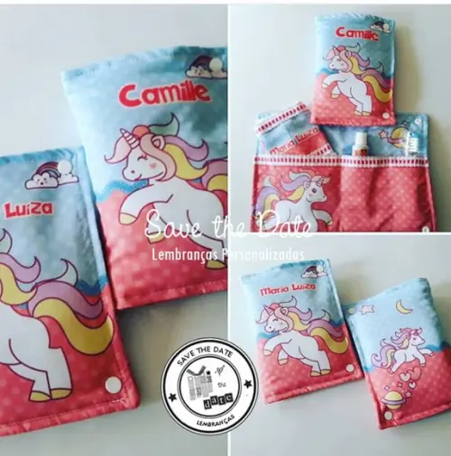 Kit Dental Luxo - Unicórnios