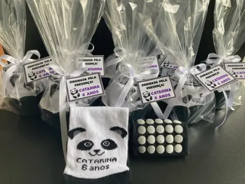 Meias Personalizadas - Panda