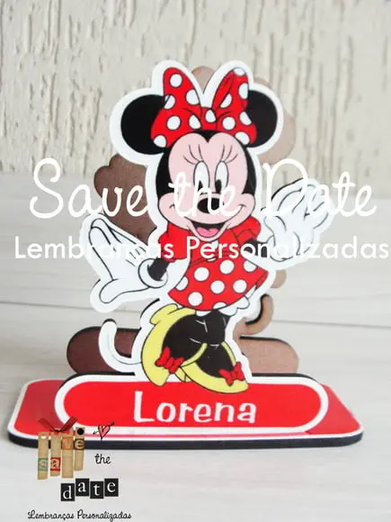 Porta Guardanapo MDF - Minnie