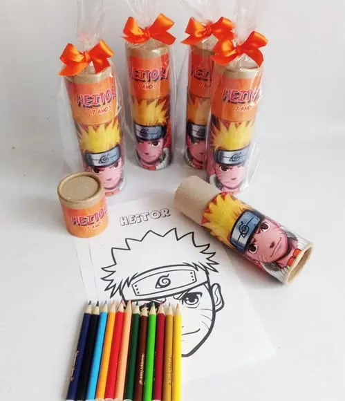 Tubo Kit De Pintura - Naruto