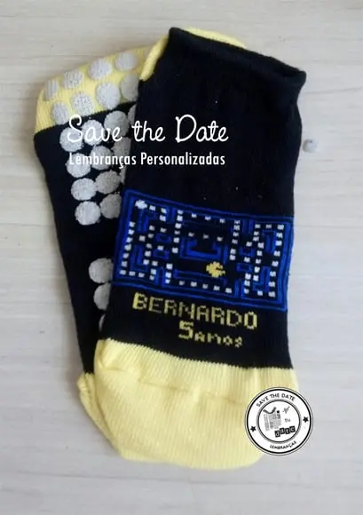 Meias Personalizadas - Pacman
