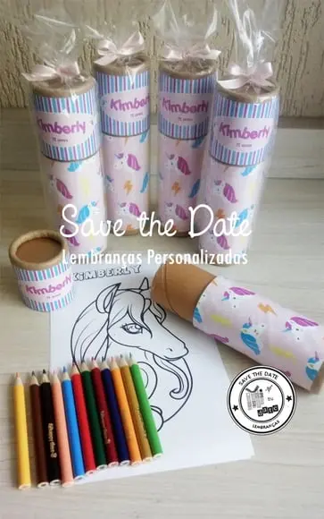 Tubo Kit de Pintura - Unicórnios