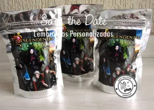 Saquinho Zip Guloseimas - Descendentes