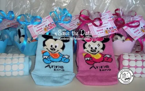 Meias Personalizadas - Mickey Baby