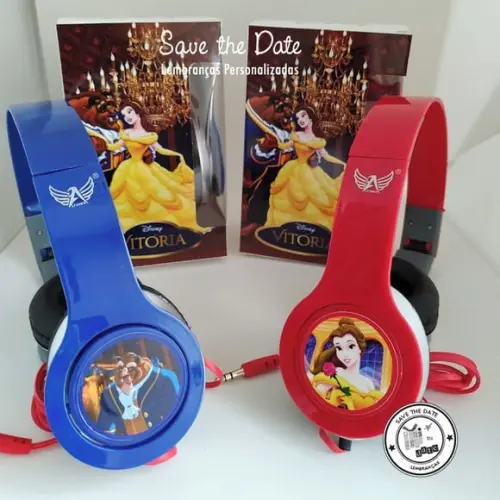Fone de Ouvido - Bela e a Fera