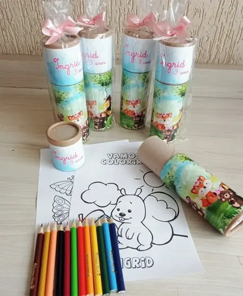 Tubo Kit de Pintura - Bosque