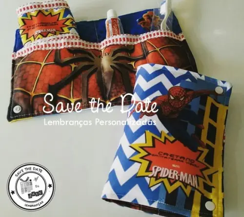 Kit Dental Luxo - Homem Aranha