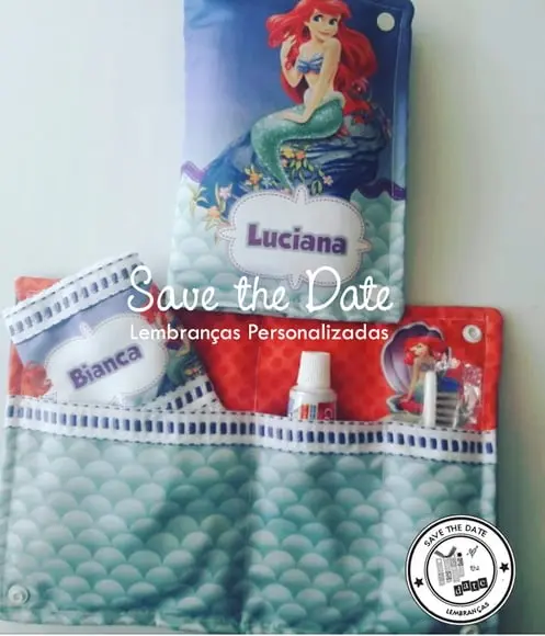 Kit Dental Luxo - Pequena Sereia