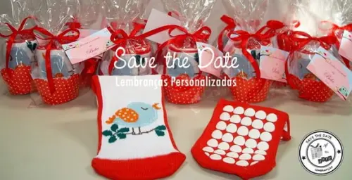 Meias Personalizadas - Passarinhos