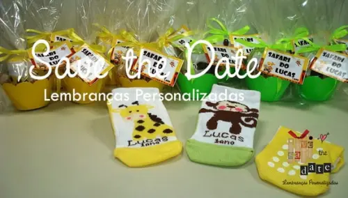 Meias Personalizadas - Safari