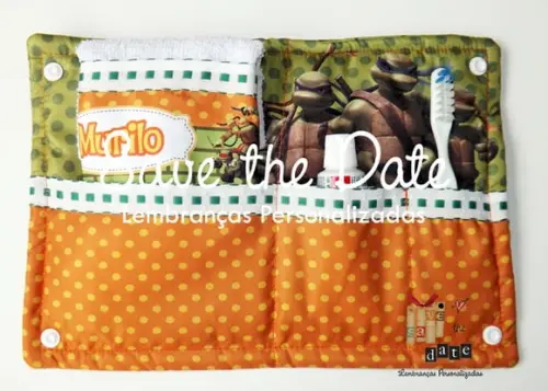 Kit Dental Luxo - Tartarugas Ninjas