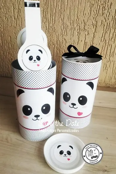 Fone na Lata - Panda