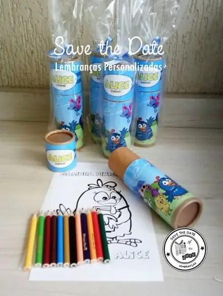 Tubo Kit de Pintura - Galinha Pintadinha