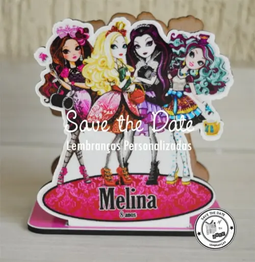Porta Guardanapo MDF - Ever After High
