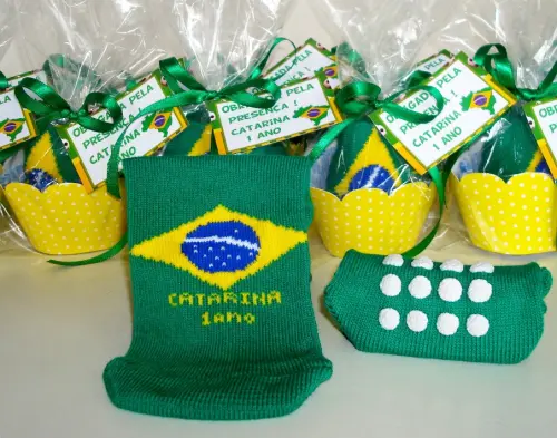 Meias Personalizadas - Brasil