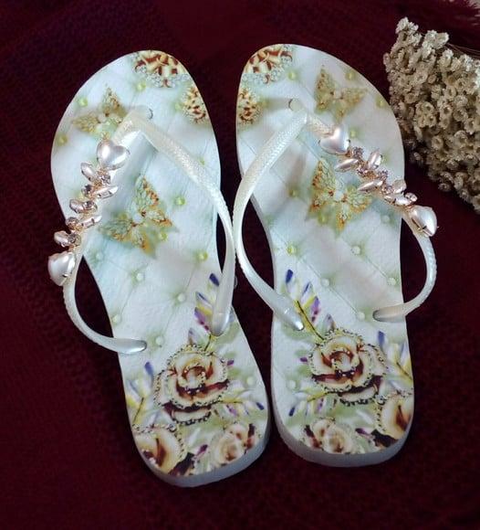Havaianas Sublimada - Pérolas