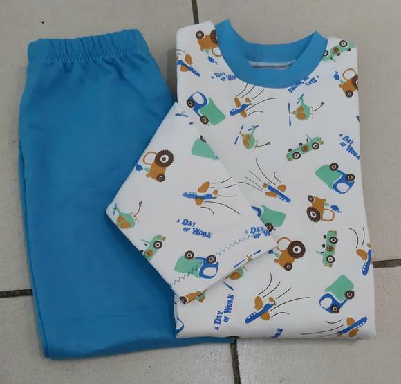 Pijama Longo Tam.02 - Moletinho Masc.