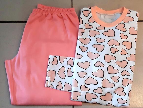Pijama de Inverno Moletinho Flanelado - Feminino