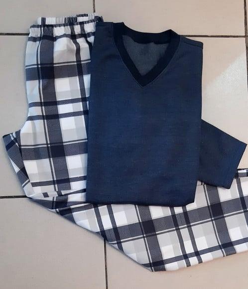 Pijama de Inverno Moletinho Flanelado Masculino