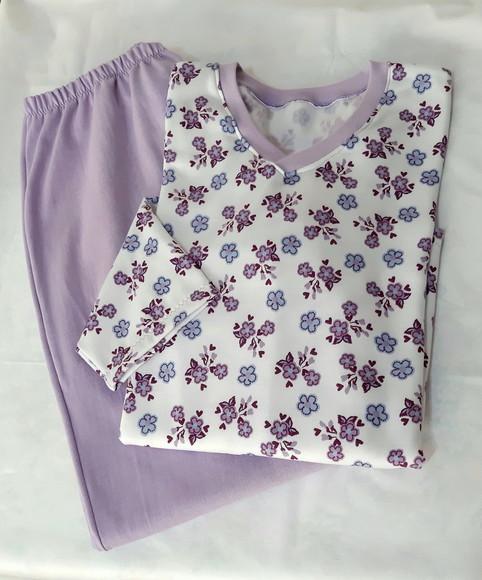 Pijama de Inverno Moletinho Flanelado - Feminino.
