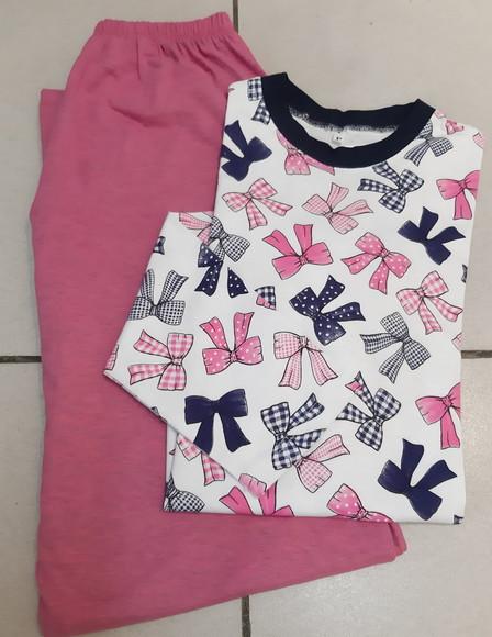Pijama Inverno Malha de Algodão - Feminino Tam.P