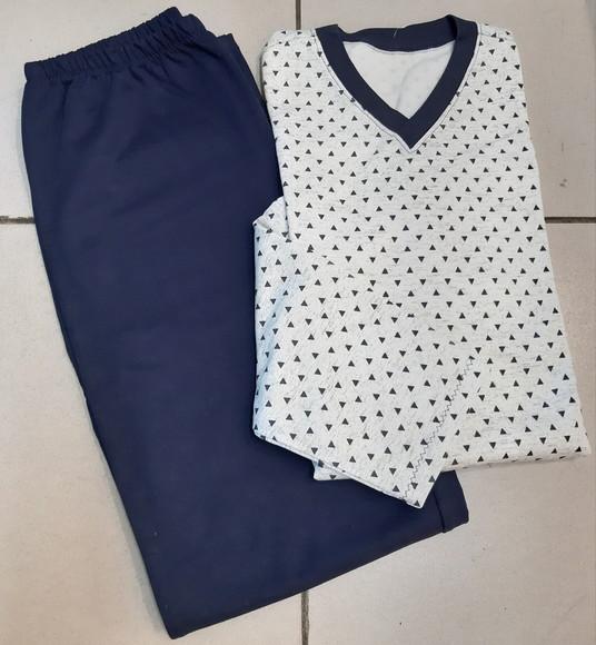 Pijama Inverno Moletinho Flanelado Masculino