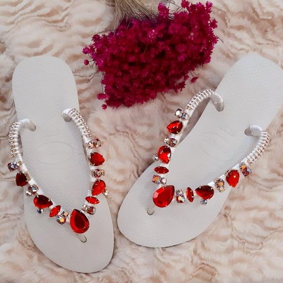 Havaianas Pedrarias - Vermelha