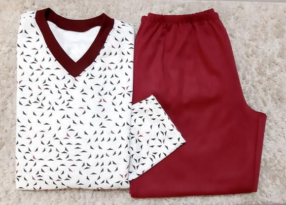 Piijama de Inverno Moletinho Flanelado Masculino