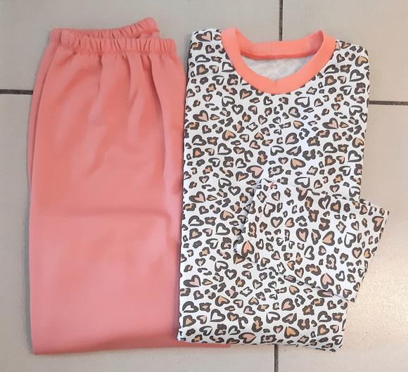 Pijama Inverno Moletinho Flanelado - Feminino Tam.gg