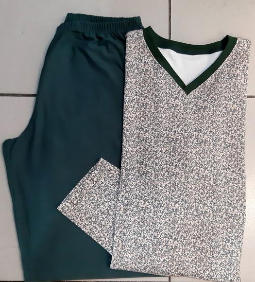 Pijama Inverno Malha Suedine - Feminino Tam.GG
