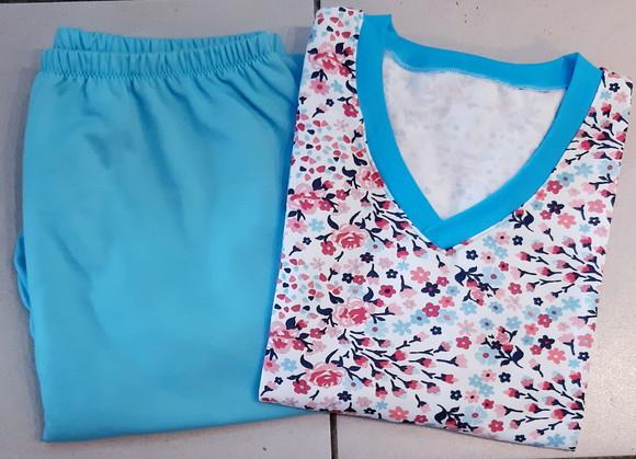 Pijama de Inverno Moletinho Flanelado - Feminino.