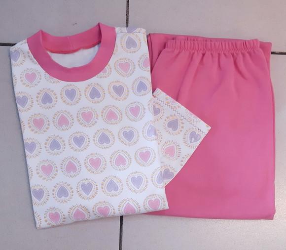 Pijama de Inverno Moletinho Flanelado - Feminino